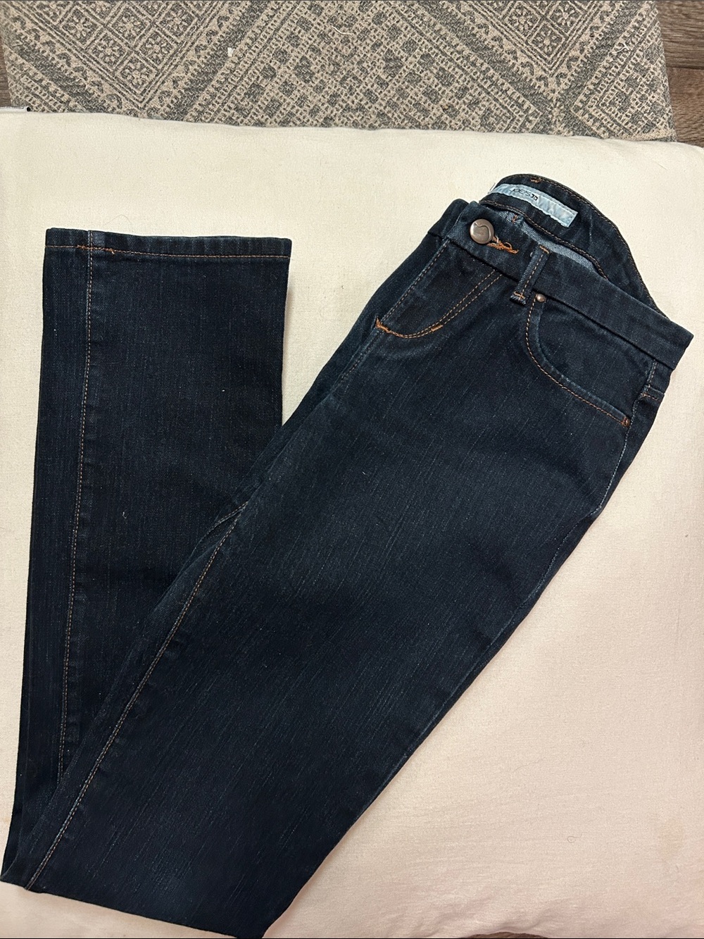 Joe's Jeans Slim Straight “Cigarette” Dark Indigo Jeans